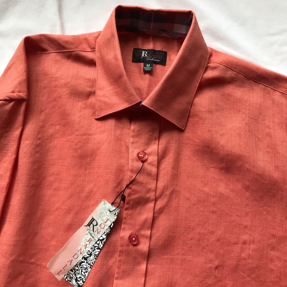 Jon Randall Men’s Linen Button Down Shirt